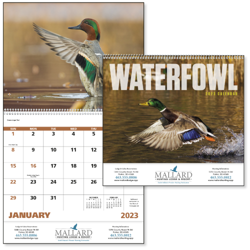 Waterfowl Calendar - Spiral  