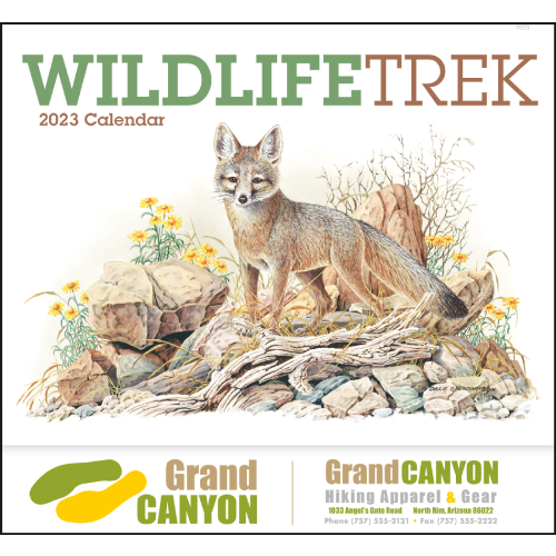 Promotional Wildlife Trek Calendar
