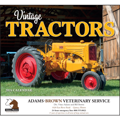 Promotional Legendary Tractors Calendar