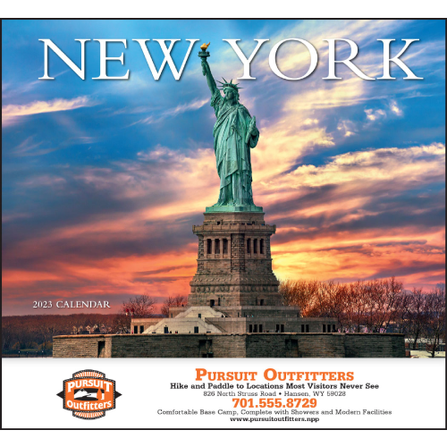 Promotional New York State Calendar