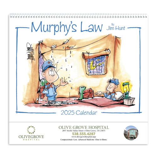 Promotional Murphy's Law Humorous Calendar
