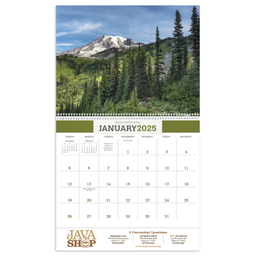 View Image 3 of American Splendor Custom Calendar-(2024)