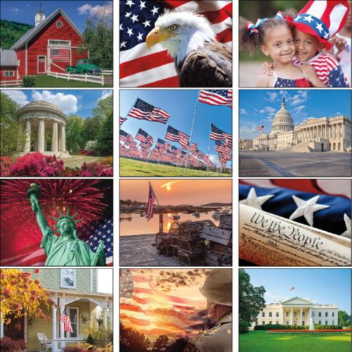 View Image 5 of I Love America Calendar