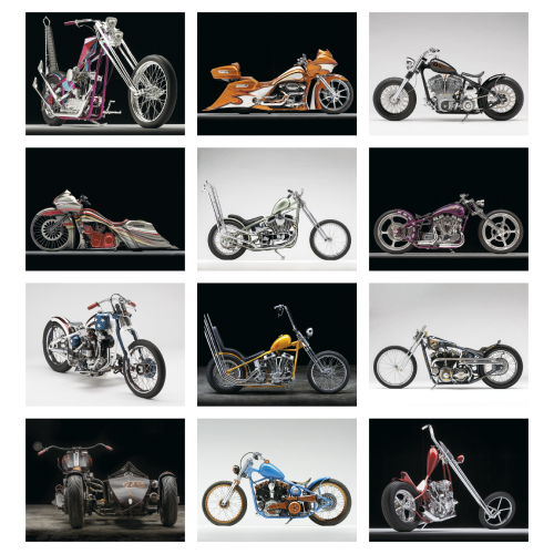 Motorcycles Calendar - Stapled