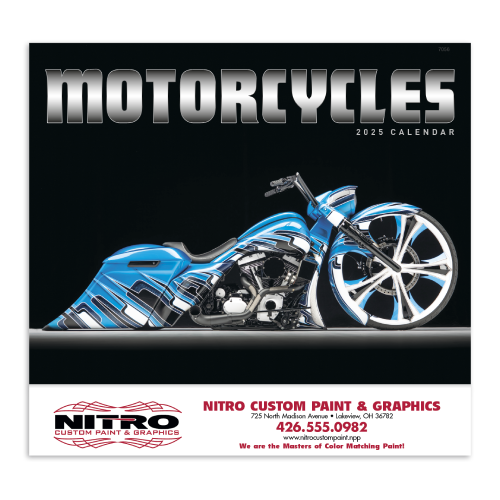 Promotional Motorcycles Calendar