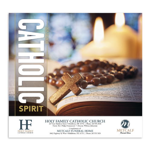 View Image 4 of Catholic Spirit Calendar - Stapled 