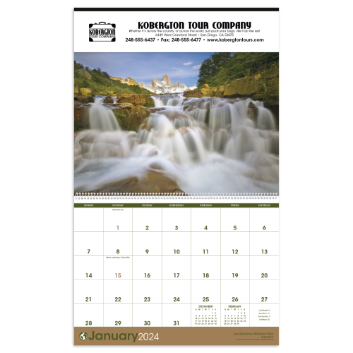 World Scenic Calendar 