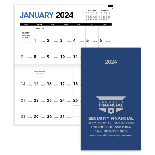 Promotional Monthly Pocket Planner