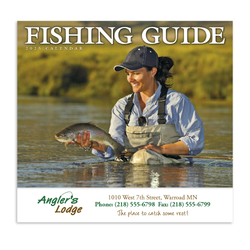 View Image 3 of Fisherman's Guide Wall Calendar