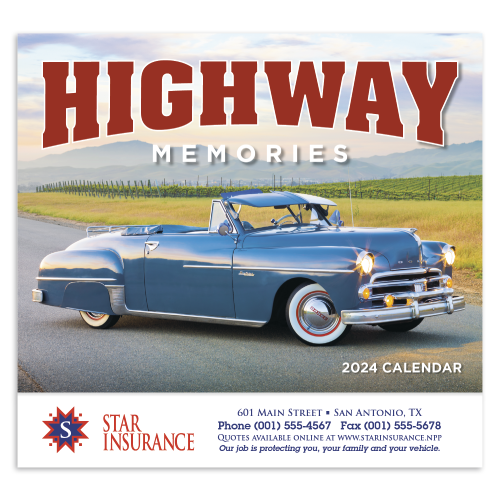 Promotional Highway Memories Calendar