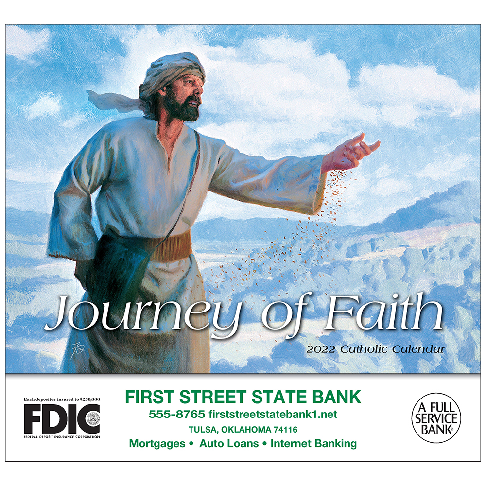 Journey of Faith Catholic Calendar Religious Calendars 1.56 Ea