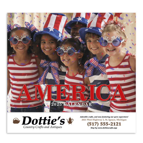 Promotional American Spirit Wall Calendar