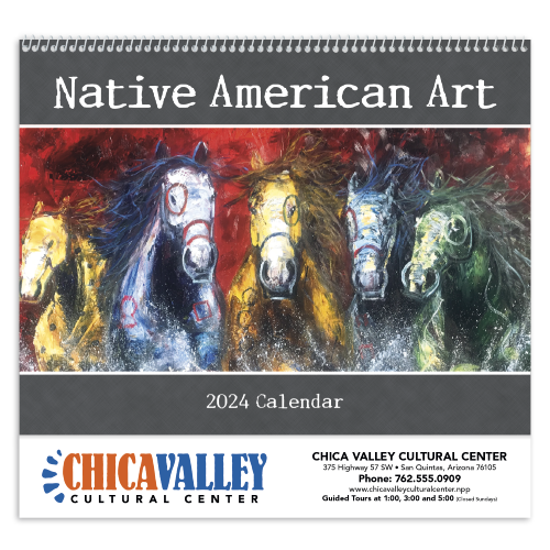 Custom Native American Art Calendar Garrett Specialties