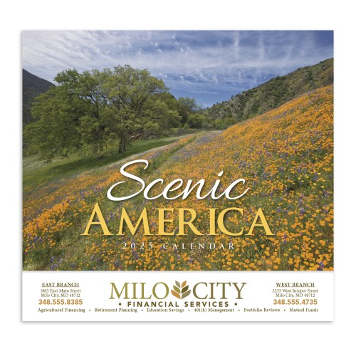 Promotional Scenic America Wall Calendar