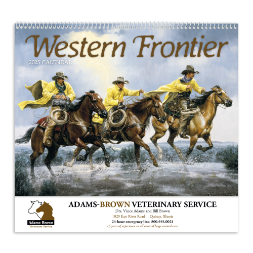 Promotional Western Frontier Calendar