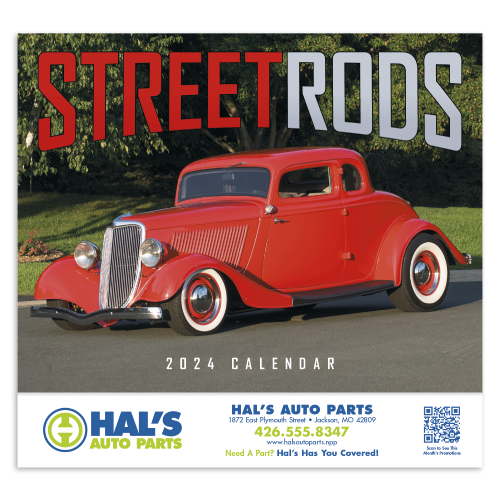 Promotional Street Rod Fever Calendar