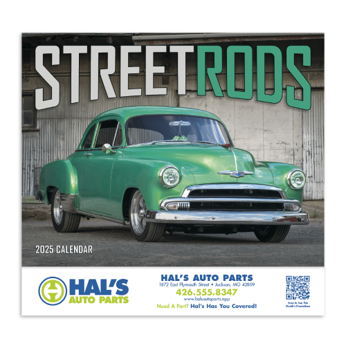 Promotional Street Rod Fever Calendar