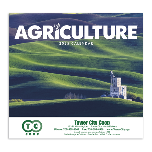 Promotional Agriculture Wall Calendar