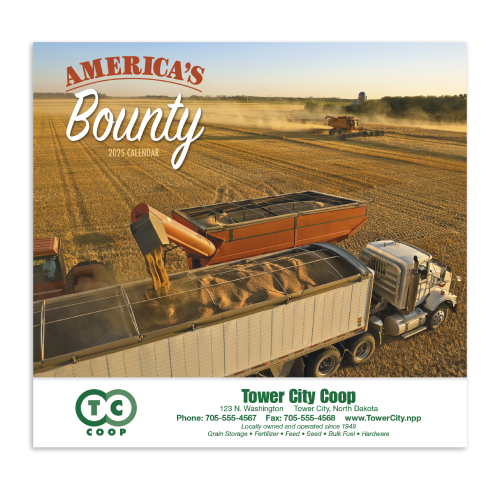 Promotional America's Bounty Calendar