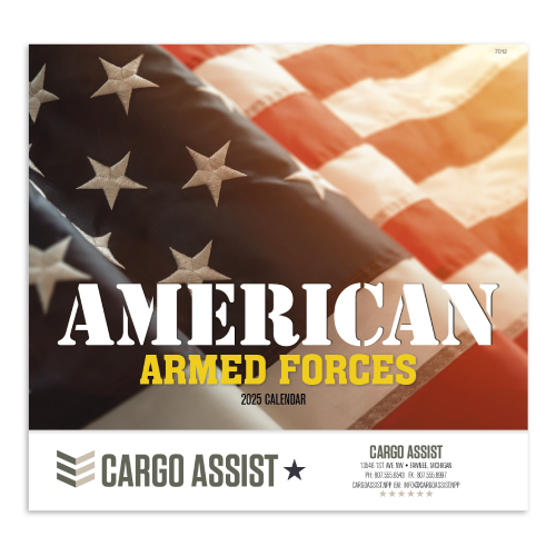 Promotional American Armed Forces Calendar