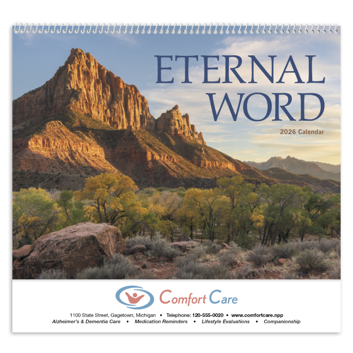 Promotional Eternal Word Calendar - Spiral