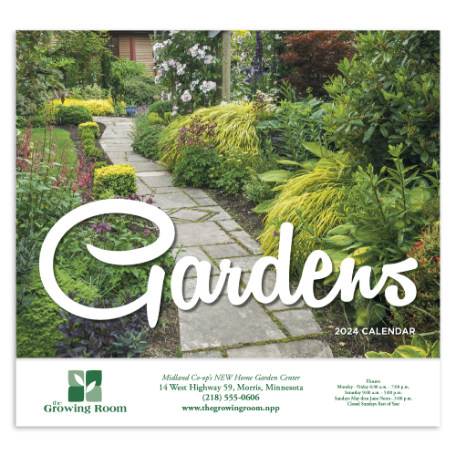 Promotional Lush Garden Calendar