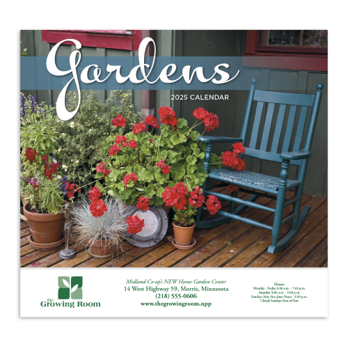 Promotional Lush Garden Calendar