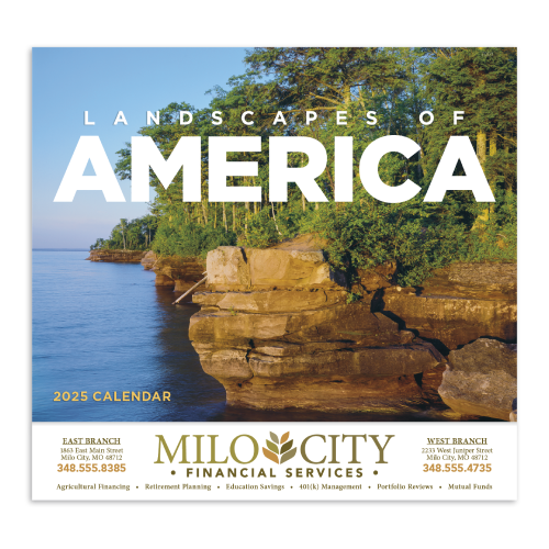 Promotional Landscapes America Calendar