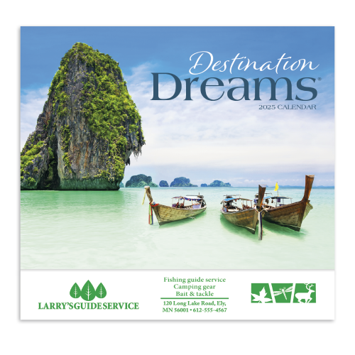 Promotional World Travel Wall Calendar