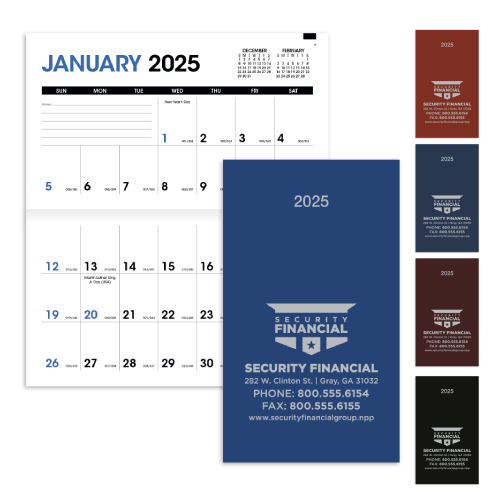 Promotional Monthly Pocket Planner