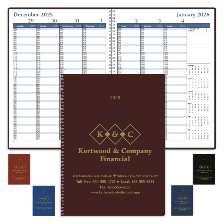 Promotional Weekly Appointment Planner