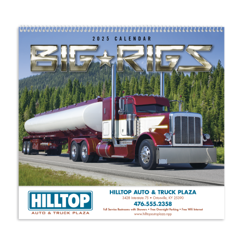 Promotional Big Rigs Calendar