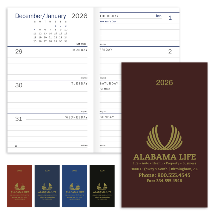 Promotional Classic Weekly Pocket Planner