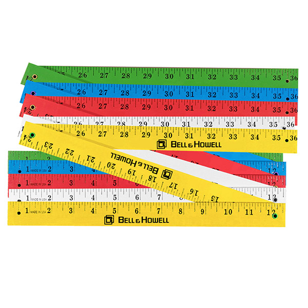 Promotional Folding Yardsticks - Enamel Finish