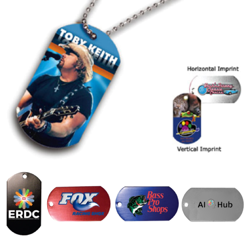 Promotional Metal Dog Tag with 23 1/2