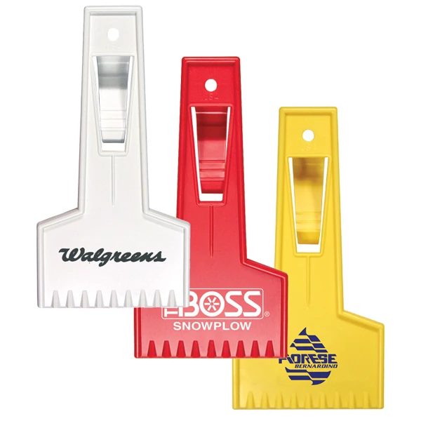 Promotional Small Ice Scraper With Visor Clip