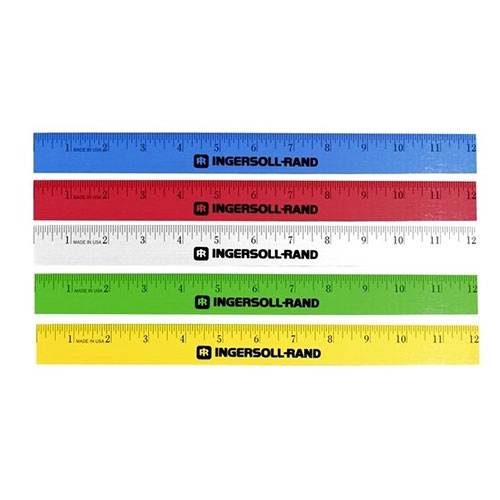 Promotional Enamel Wood Ruler - 12