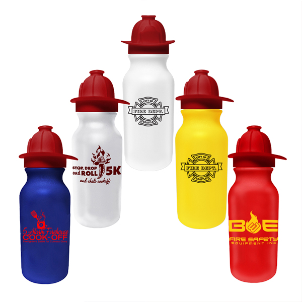 Promotional Fireman Helmet Water Bottle