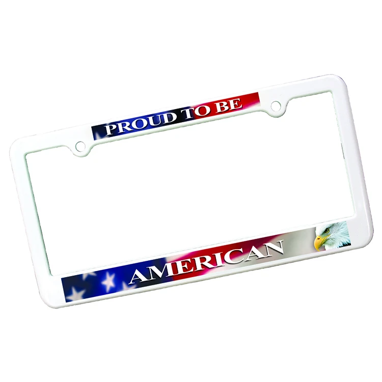 Promotional License Plate Frame-4Holes,Full Color Digital
