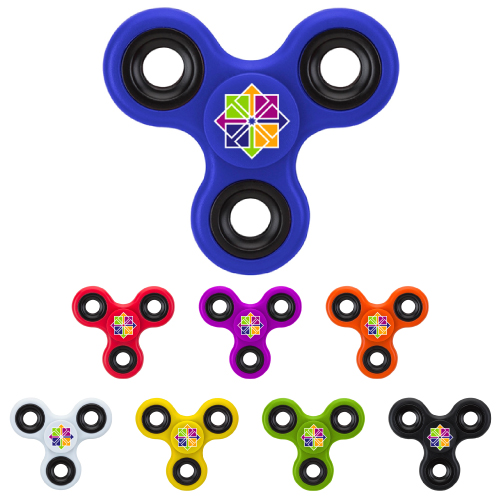 Promotional Helo Hand Spinner w/ Full Color Imprint 