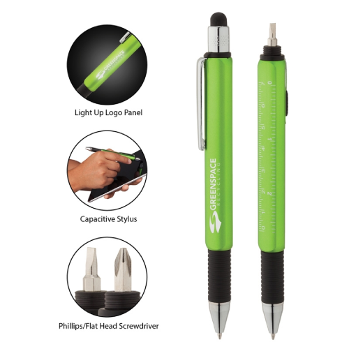 Promotional Catania Light Up Utility Pen