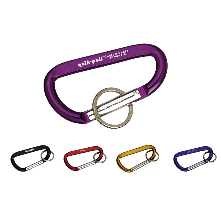 Promotional Carabiner with Ring