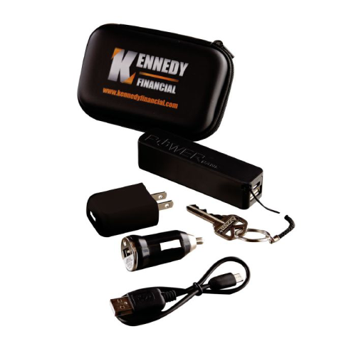 Promotional Power Charger Travel Kit