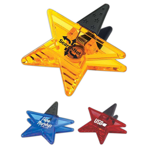 Promotional Star Power Clip