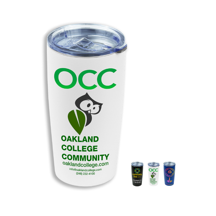 Promotional 20 oz Powder Coated Tumbler