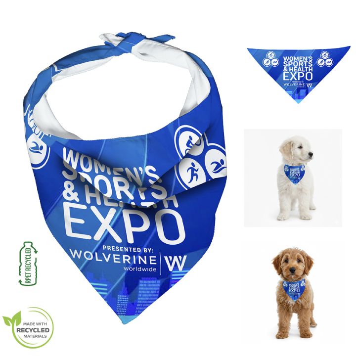 Promotional ROVERREADY” Pet Recycled Bandana