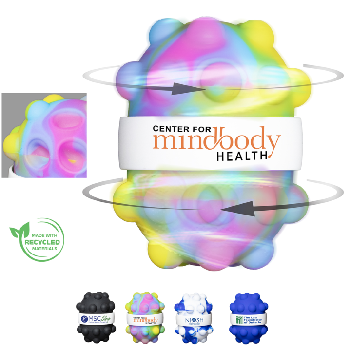 Promotional Push, Pop, Spinner Ball