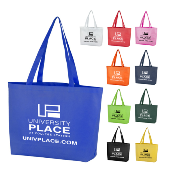 View Image 2 of Magnolia Large Polypropylene Convention Tote Bag