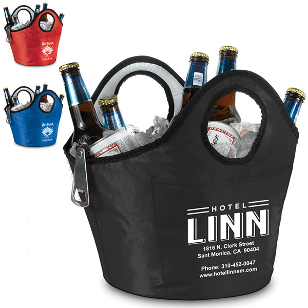 Promotional Portable Ice Bucket Beverage Carrier