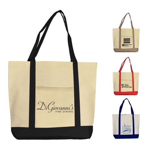 Promotional Boat Canvas Tote-12 oz